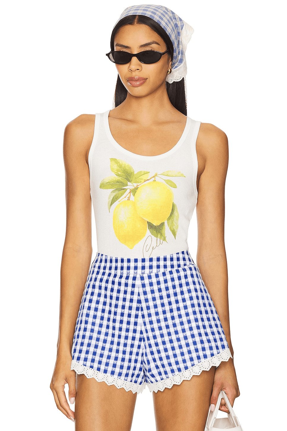 Fresh Lemoncello Rib Tank Top - Image 1