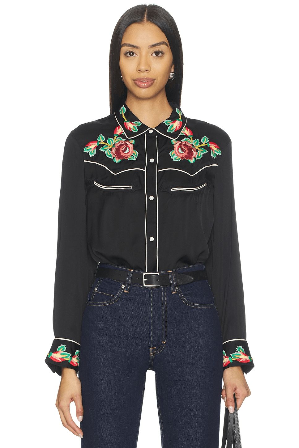The Heirloom Rose Western Shirt - Image 1