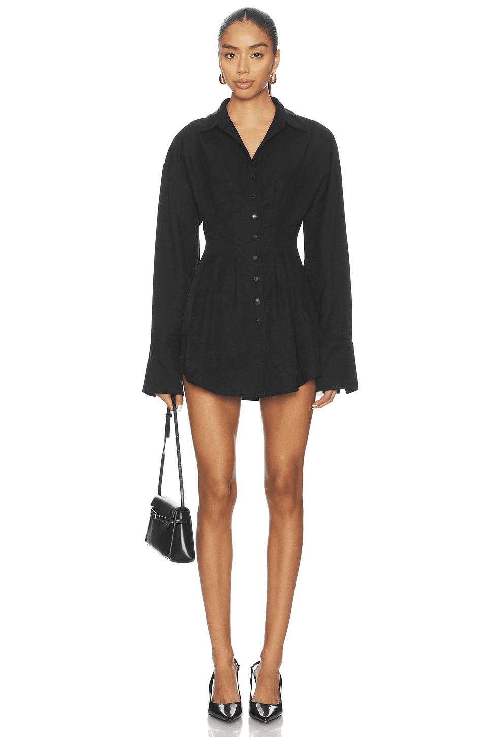 Charitie Button Up Mini Dress - Image 1