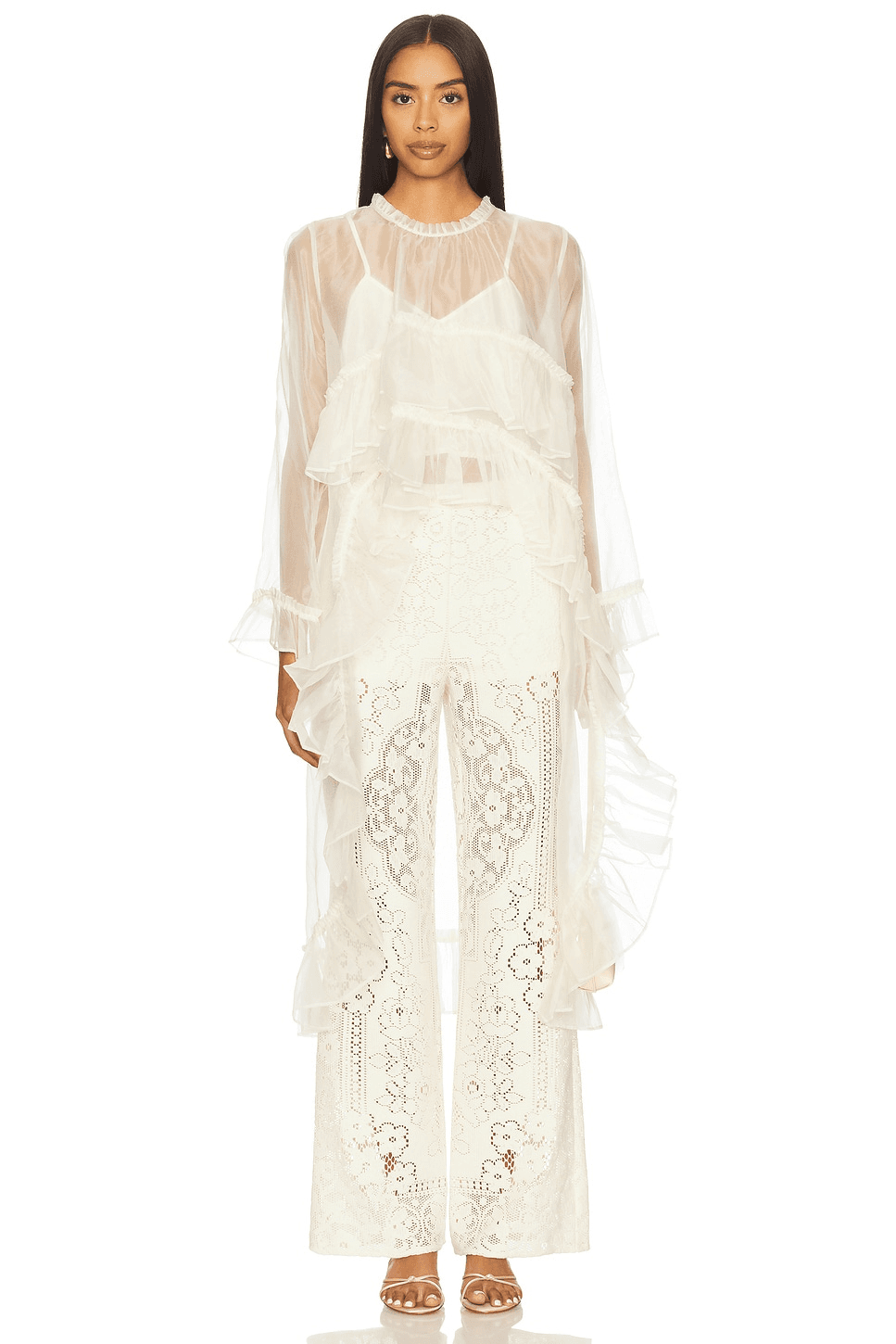 Cornelia Solid High Low Top - Image 1