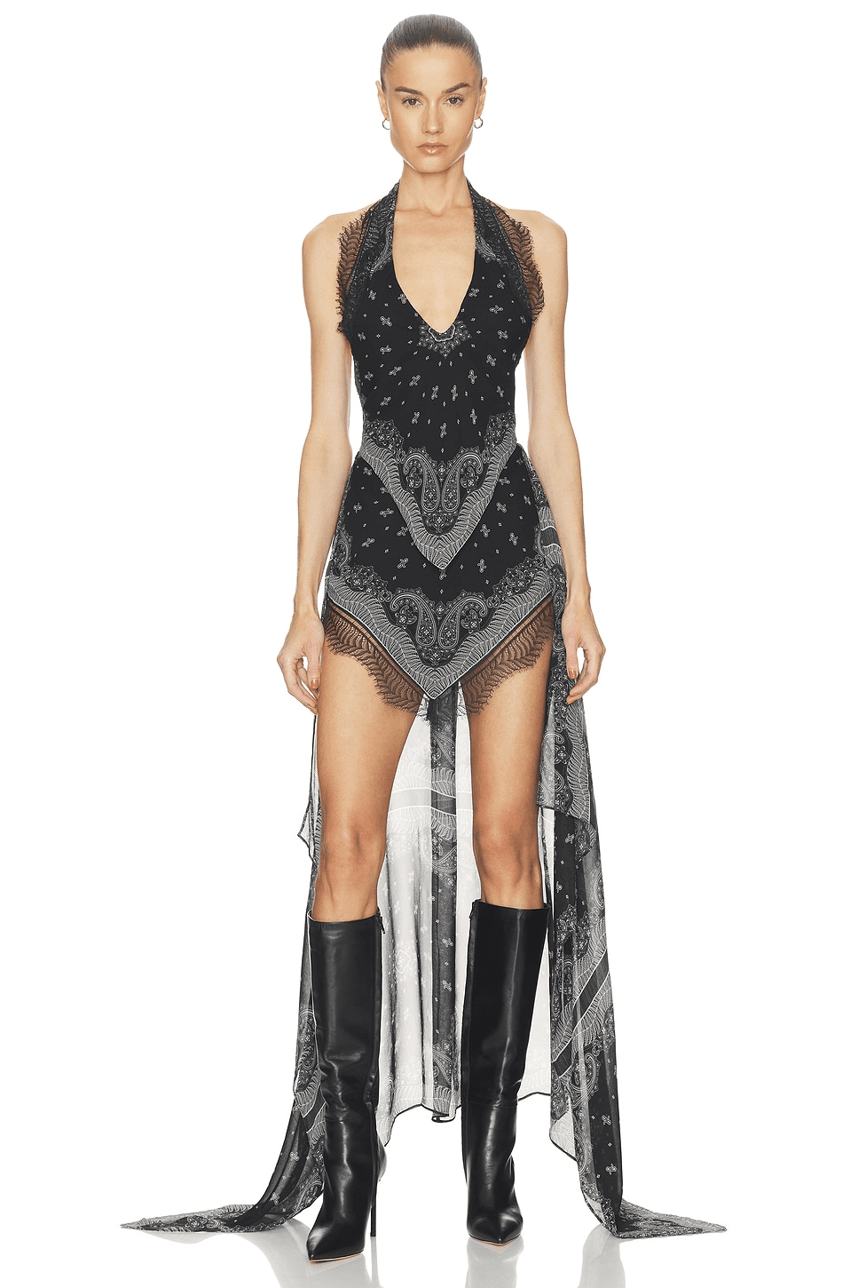 Split Bandana Dress - Image 1