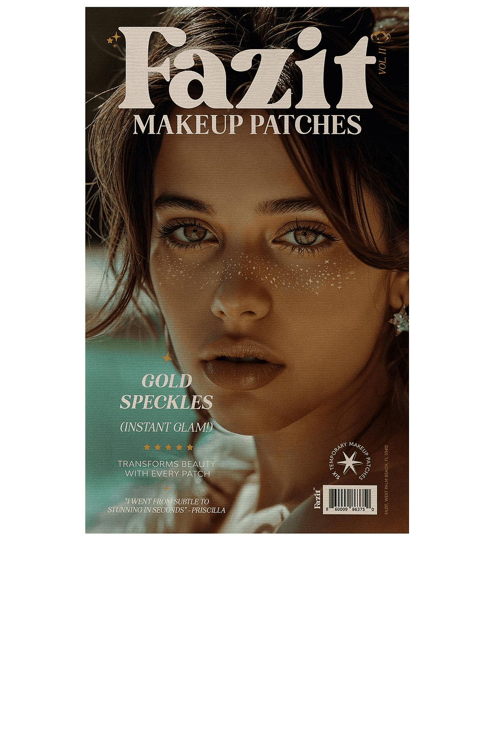 Glitter Freckle Makeup Patches - Image 1