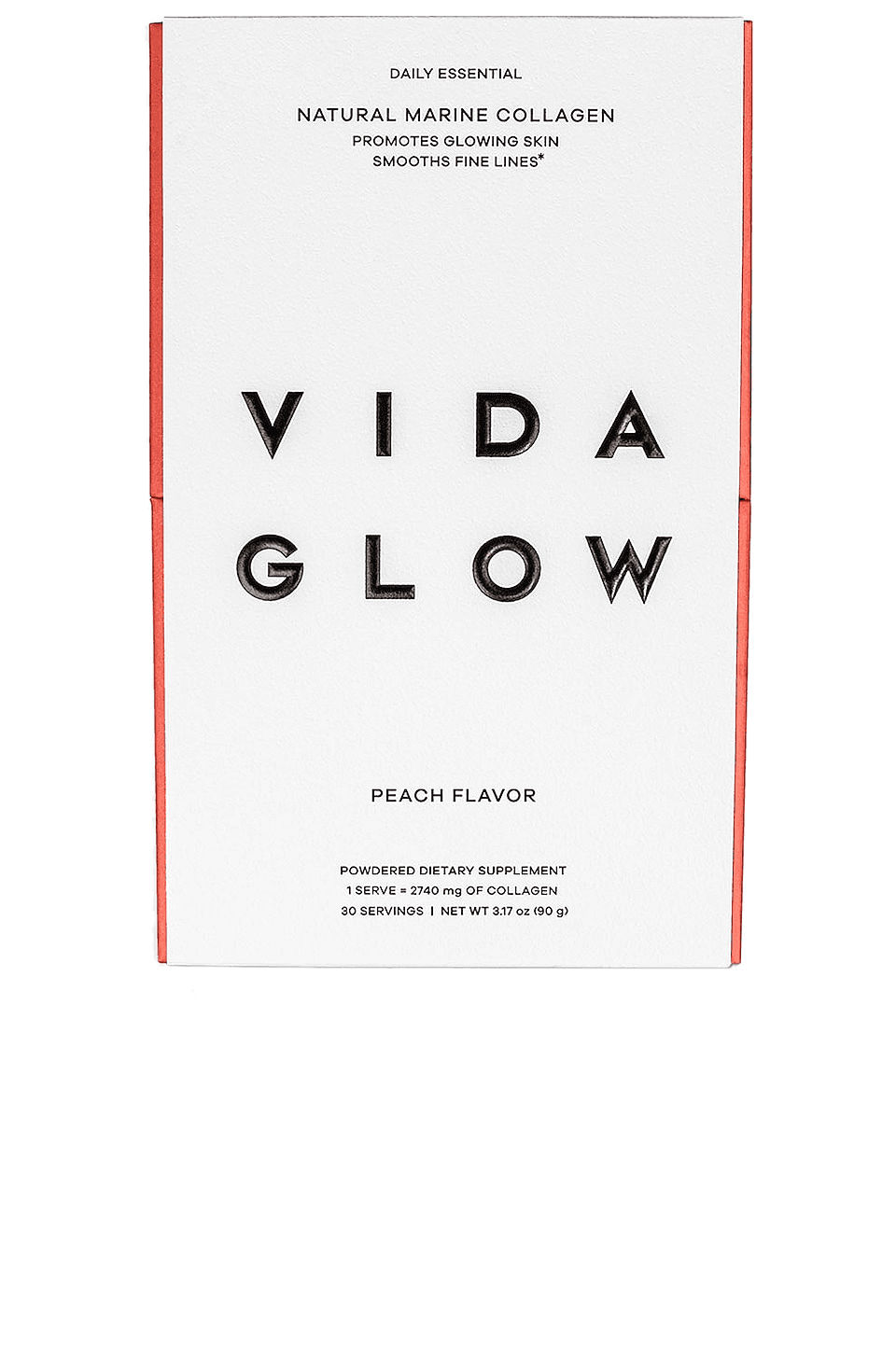 Natural Marine Collagen Sachets Peach - Image 1