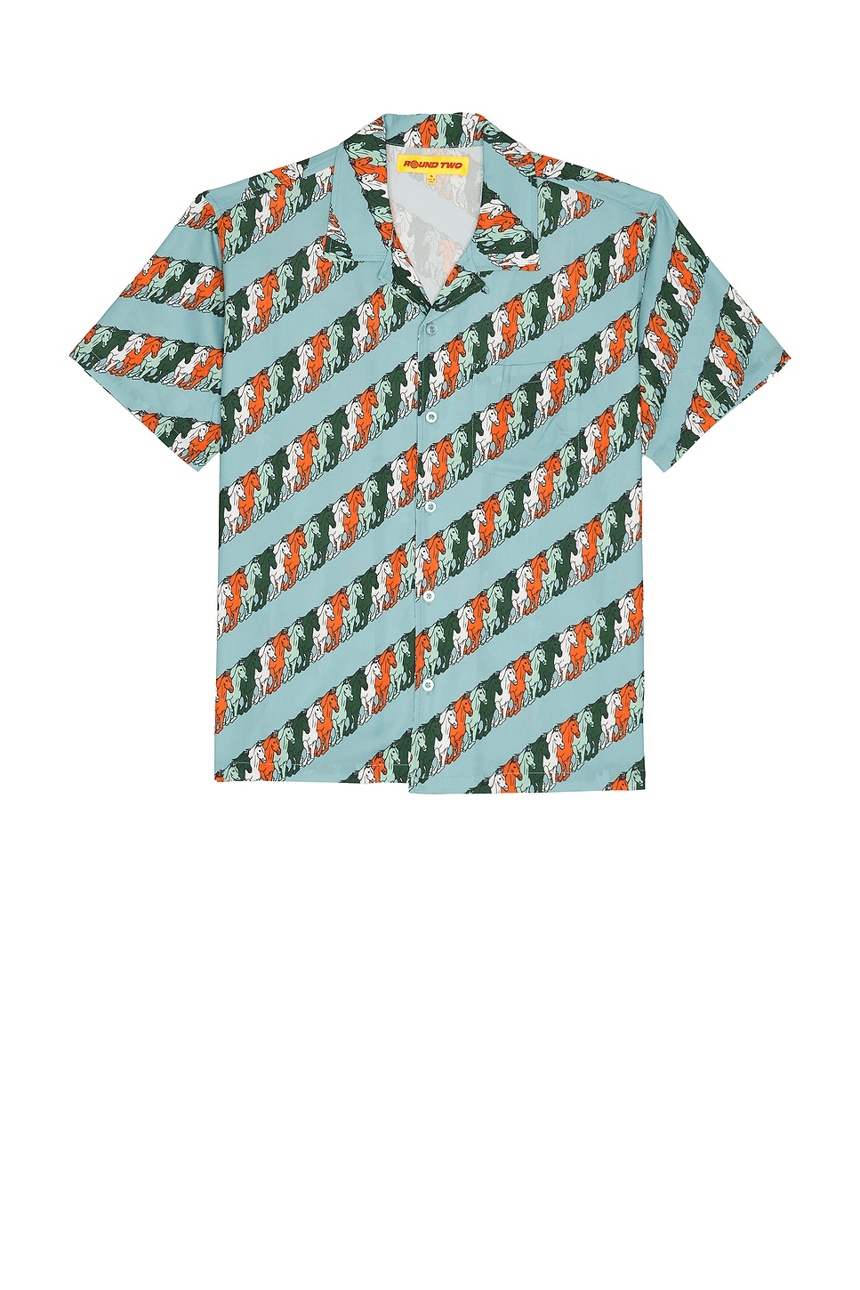 Mustang Stripe Camp Shirt - Image 1