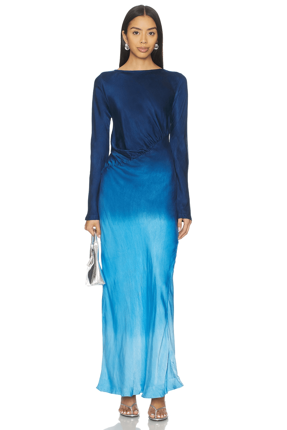 Fluid Drape Maxi Dress - Image 1