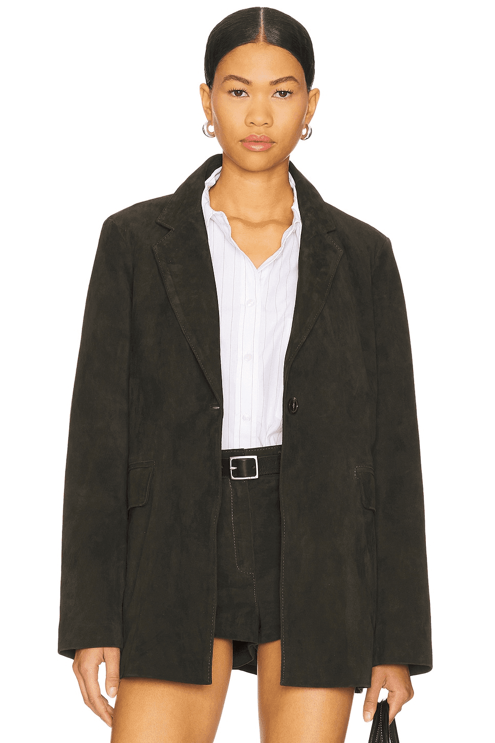 Madalena Suede Blazer - Image 1