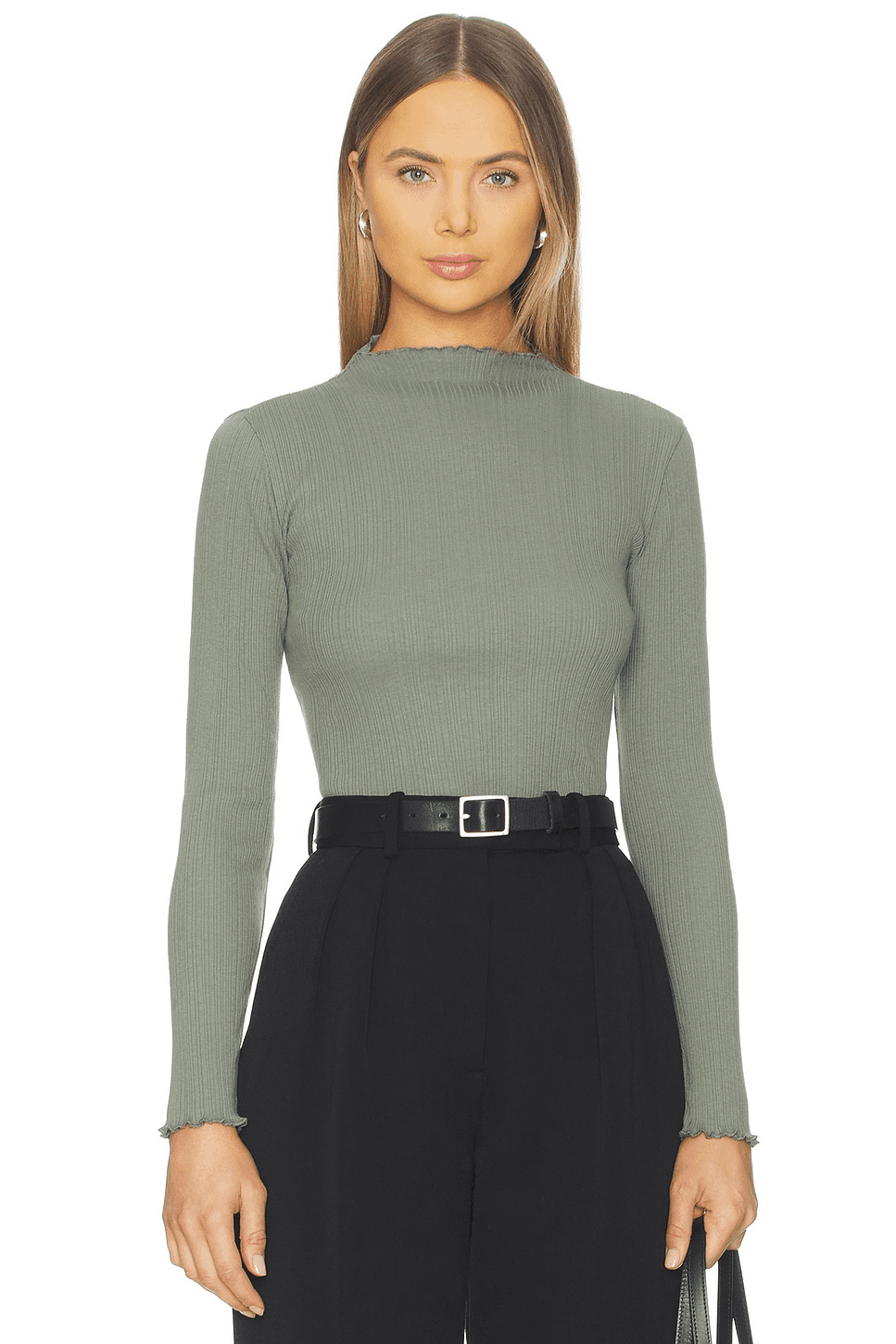 Brenna Mock Neck Top - Image 1