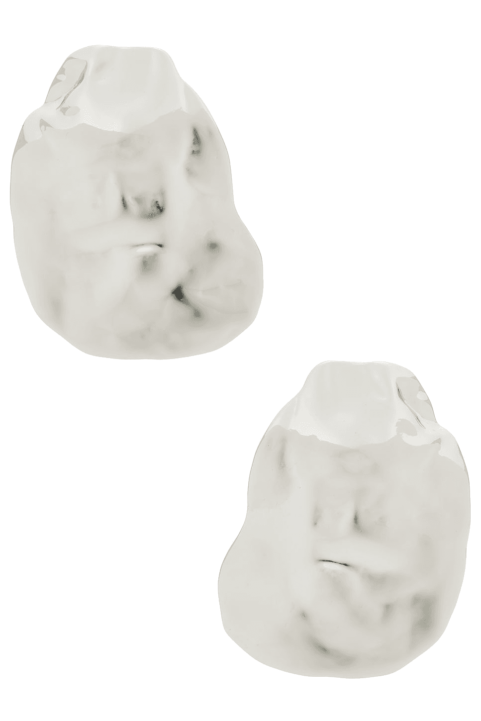 Hera Hammered Earrings - Image 1