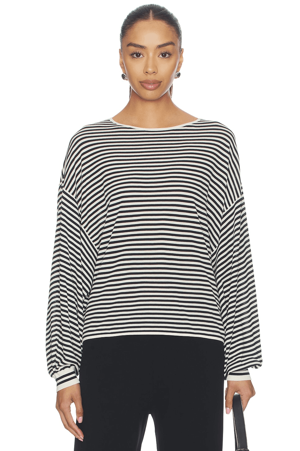 The Striped Slouchy Sweater - Image 1