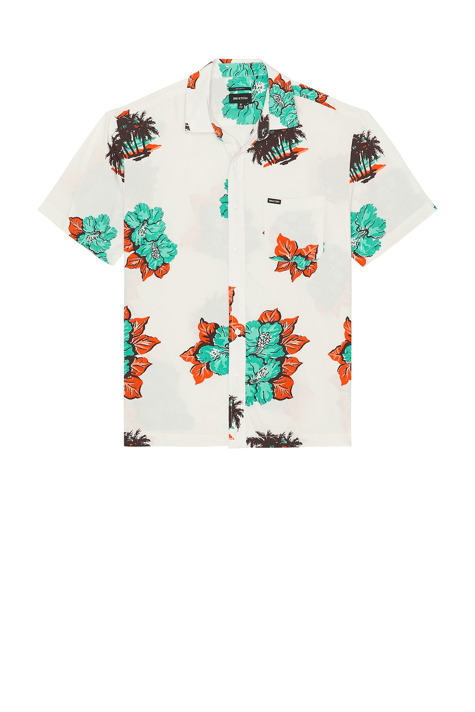 Cru Print Relaxed Short Sleeve Shirt - Image 1