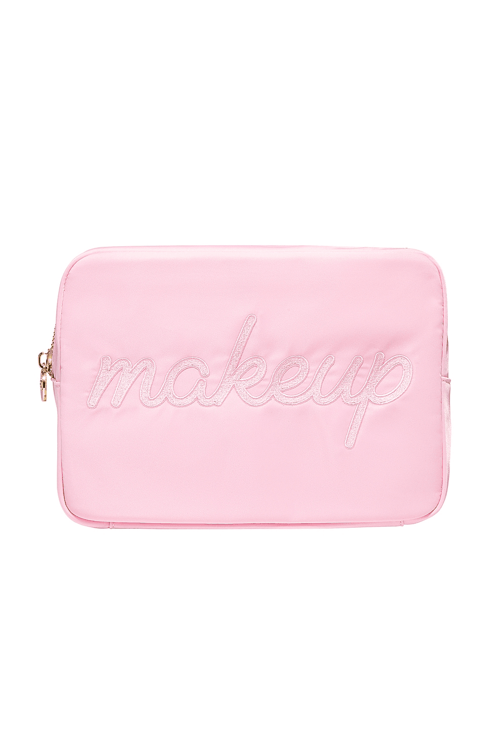 "makeup" Embroidered Large Pouch - Image 1