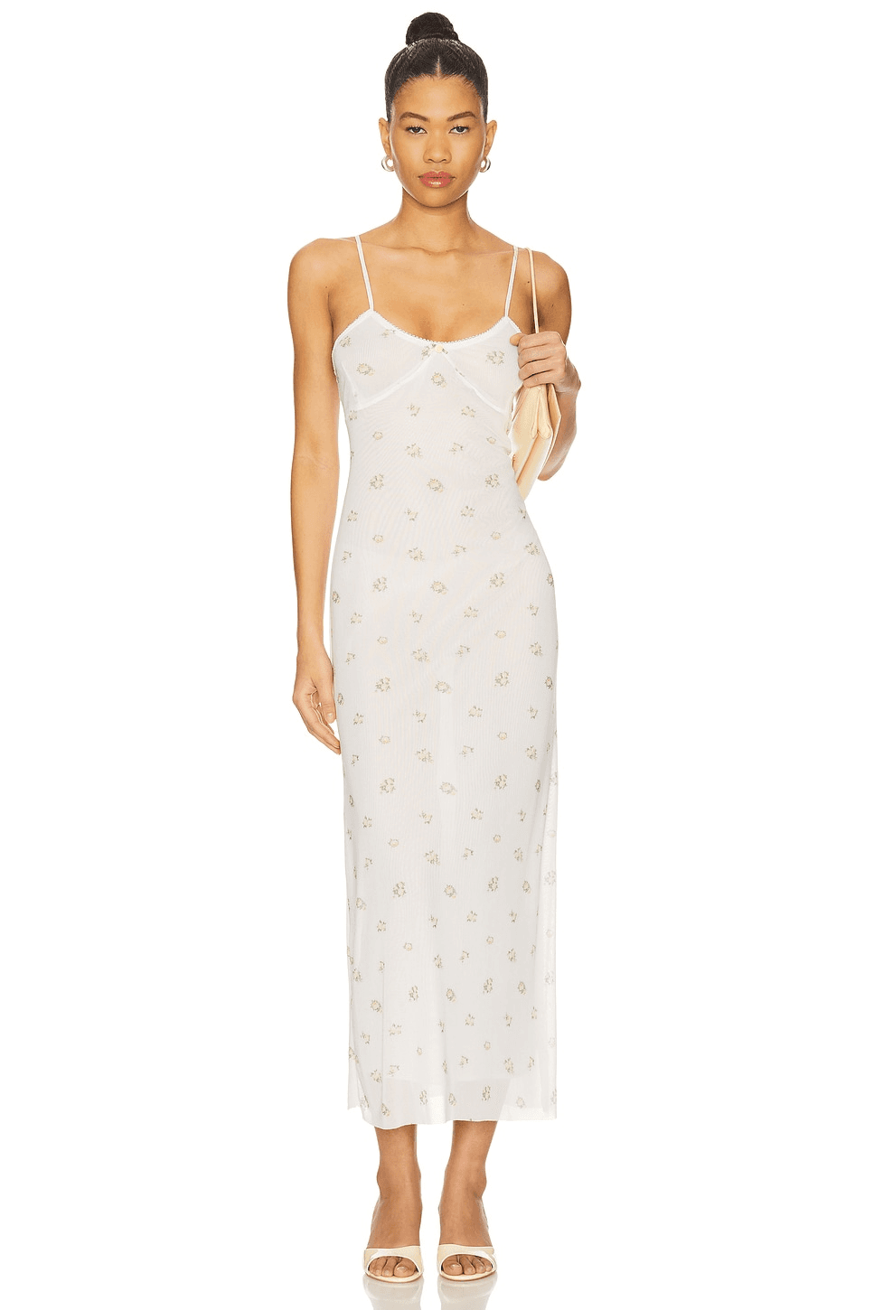 Lingerie Long Mesh Dress - Image 1