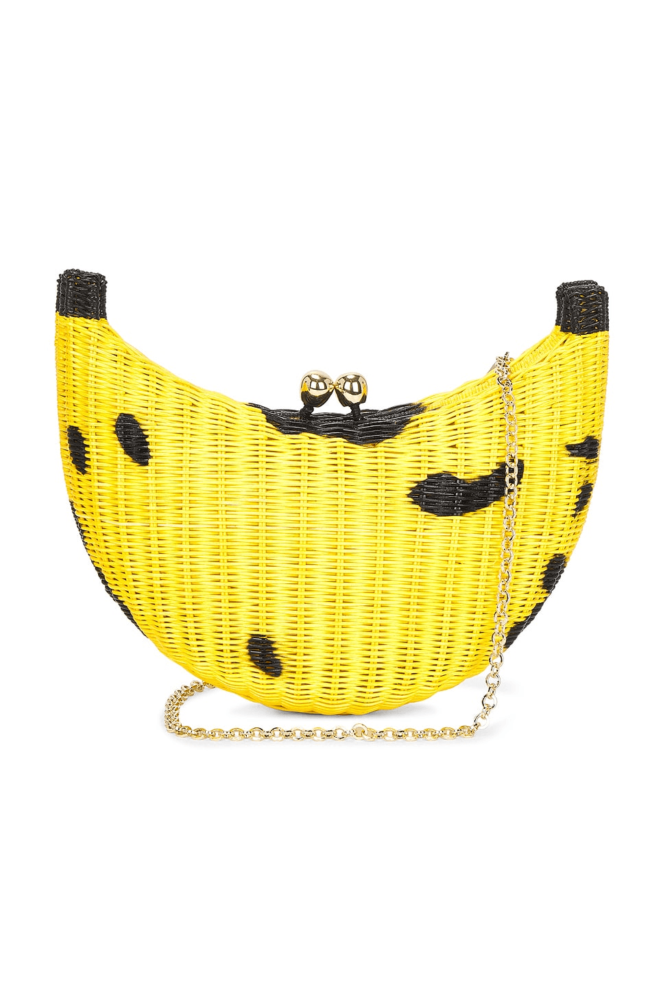 x REVOLVE X Revolve Tropical Banana Clutch - Image 1