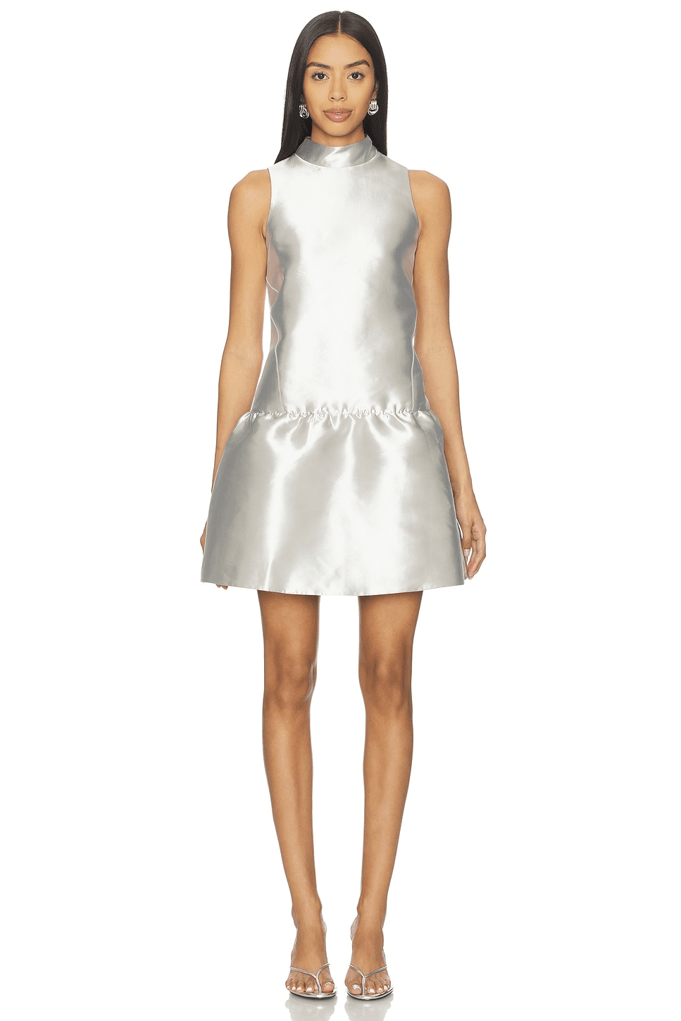 Blaze Satin Mini Dress - Image 1