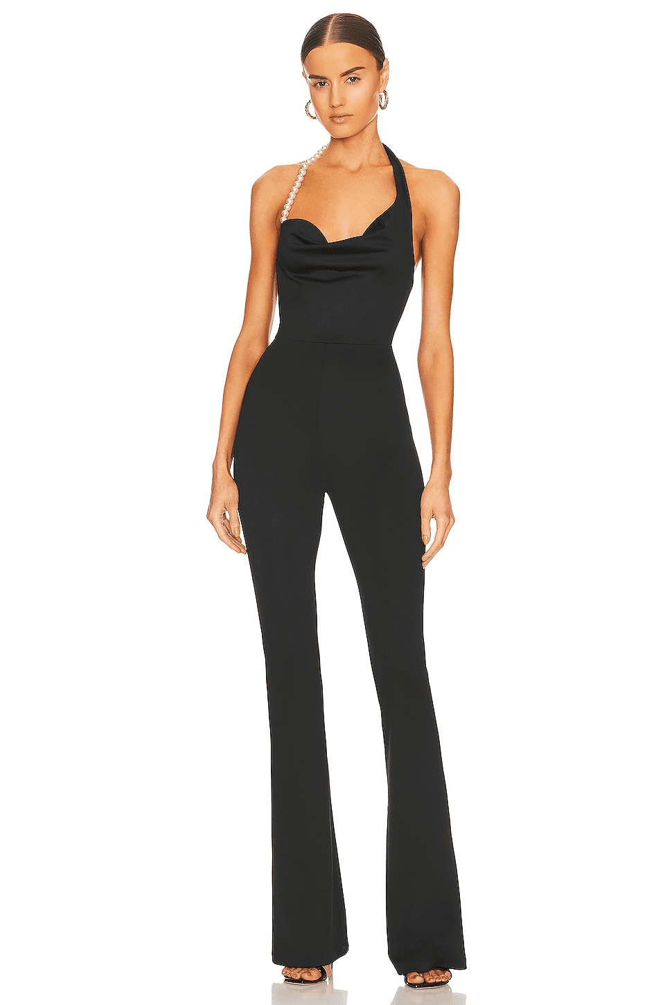 Kate Pearl Trim Jumpsuit - Image 1