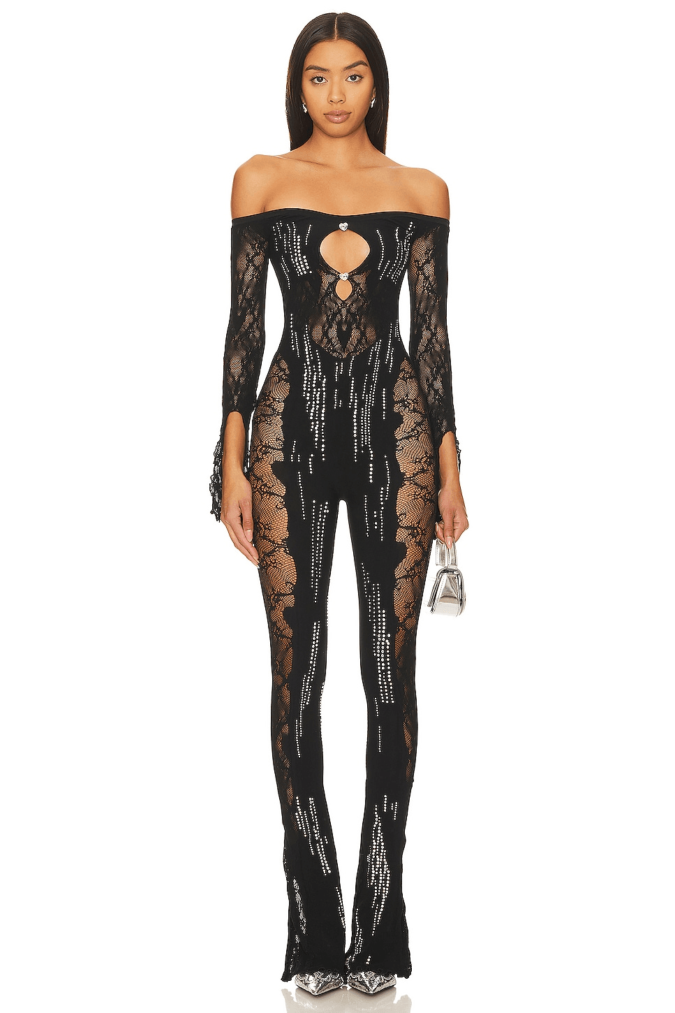 Adella Jumpsuit Shapewear Off The Shoulder Jumpsuit - Image 1