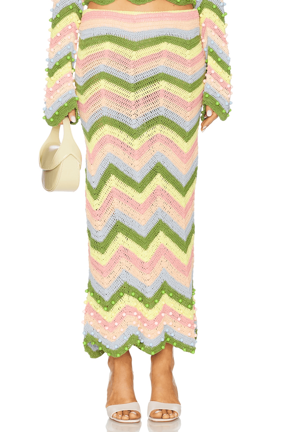 X Revolve Striped Skirt - Image 1