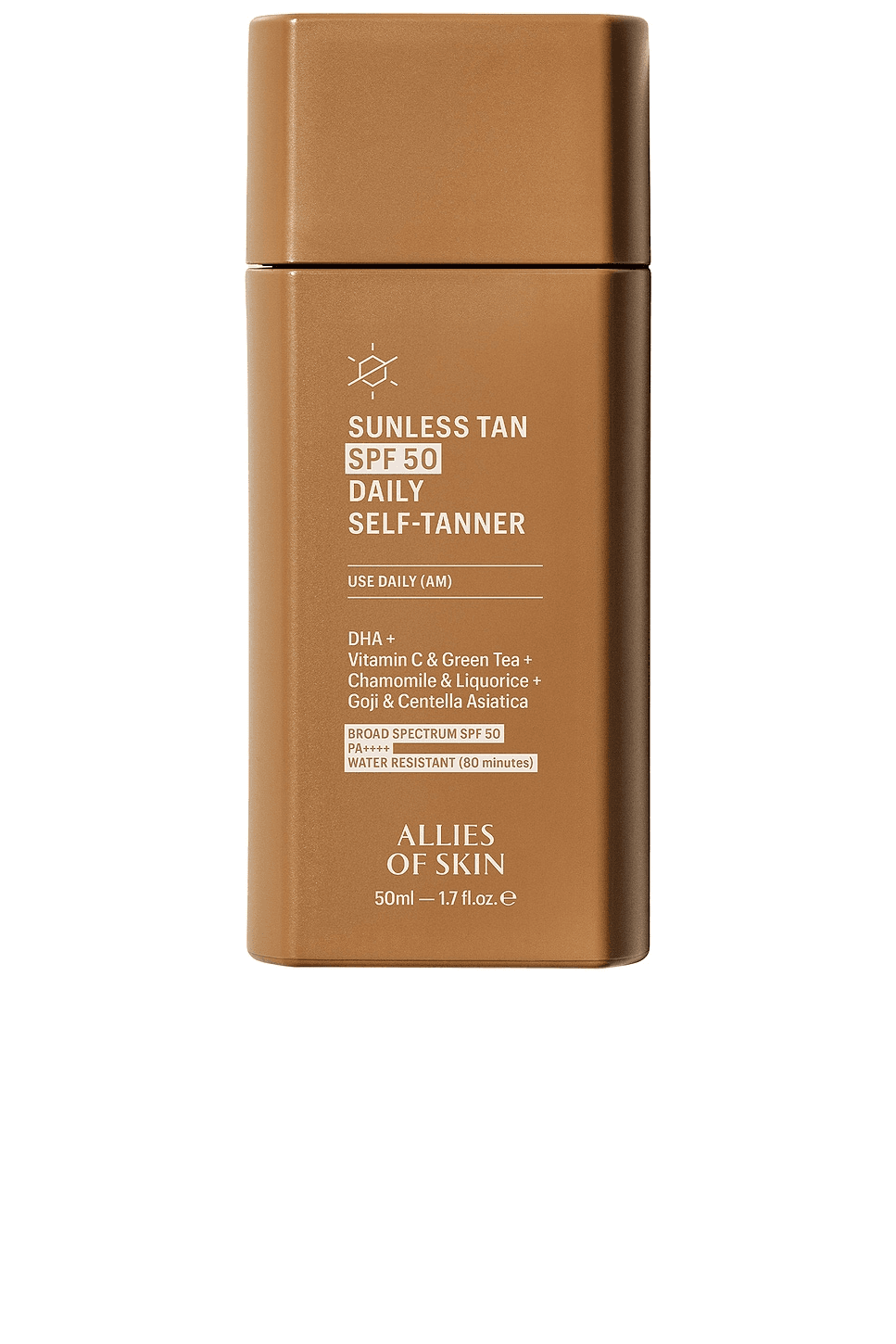 Sunless Tan SPF 50 Daily Self-Tanner - Image 1