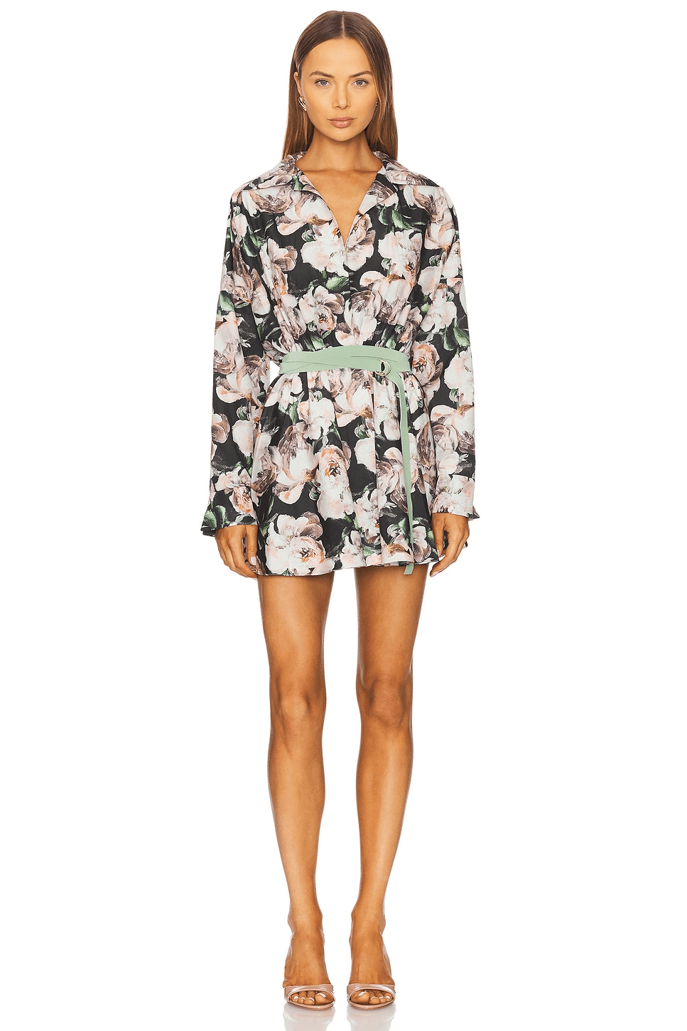 Super Oversized Shirt Mini Dress - Image 1