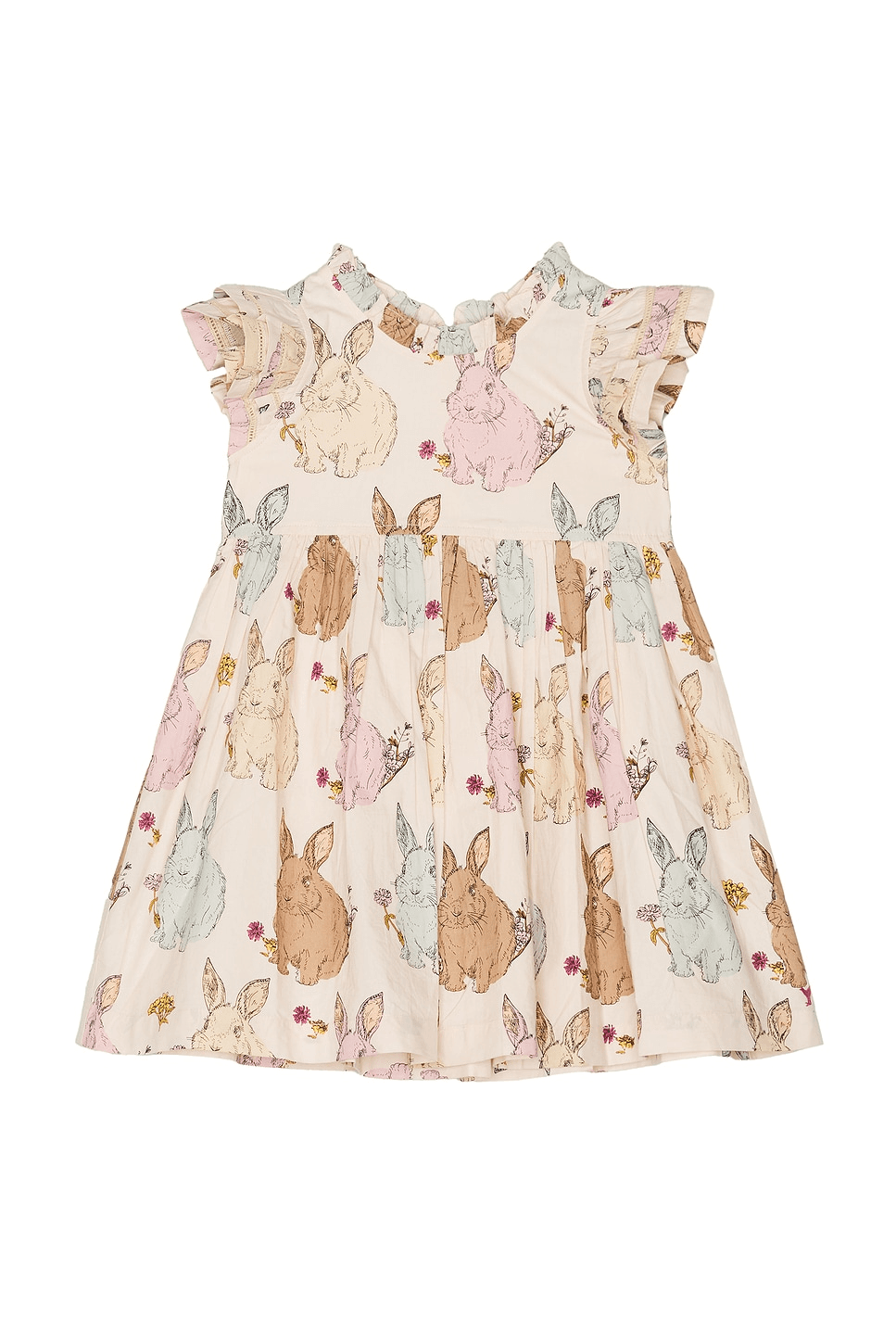 Girls Jennifer Double Ruffle Dress - Image 1