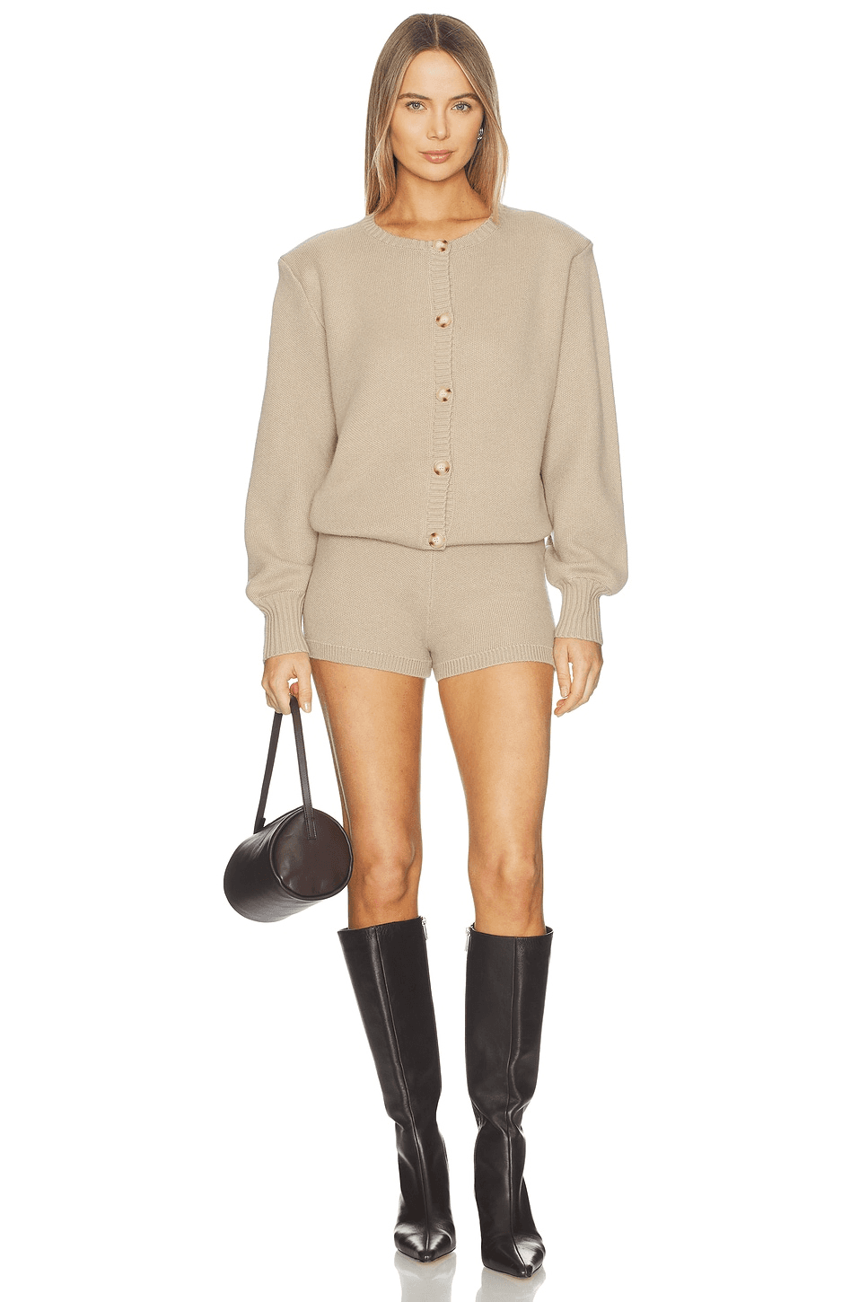 Sable Knit Romper - Image 1