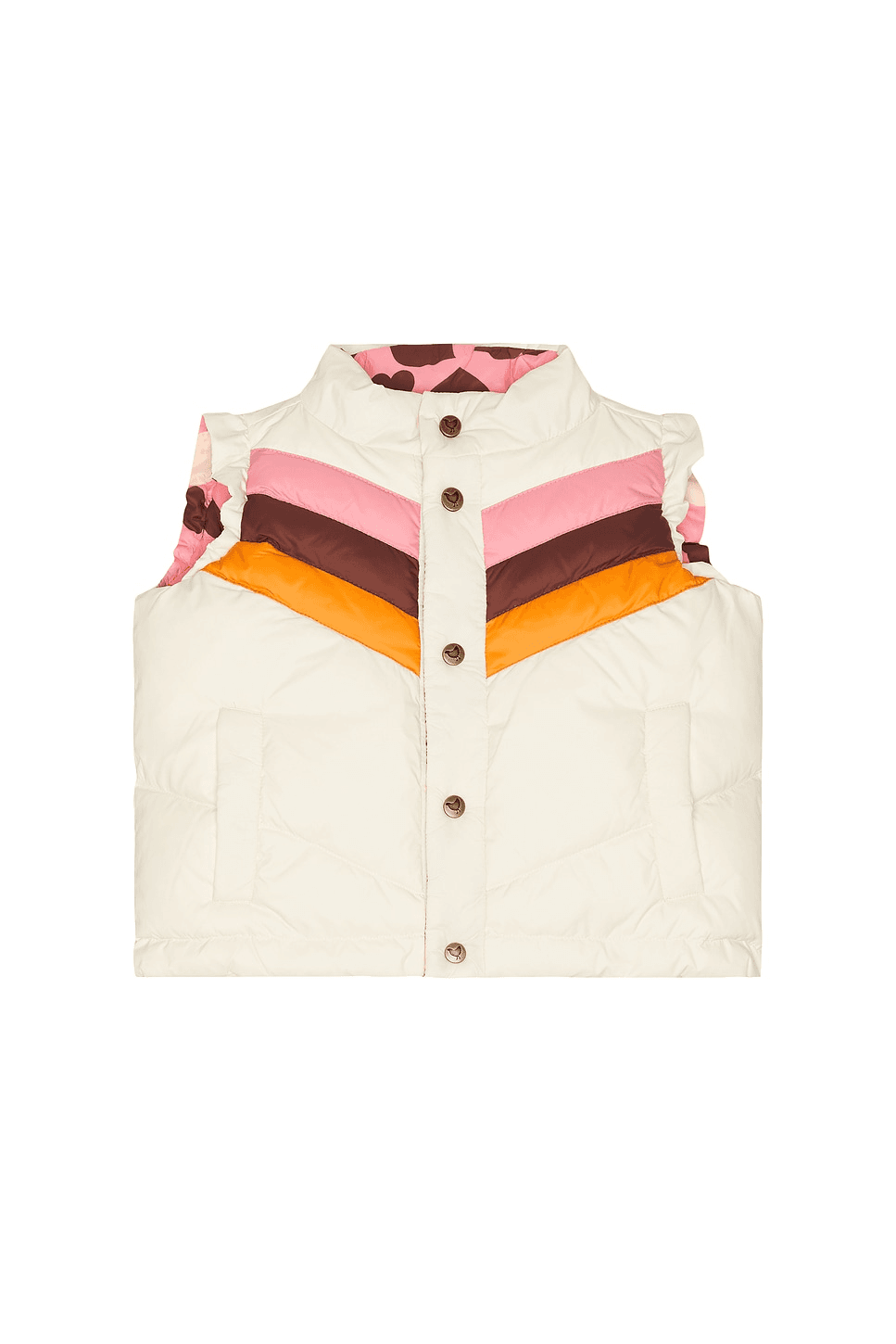 Reversible Ruffle Ellis Vest - Image 1