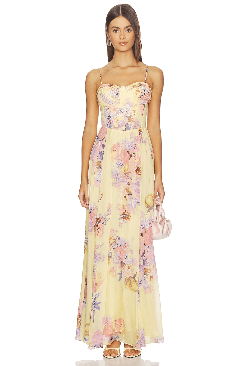 Corseted Long Dress - Image 1