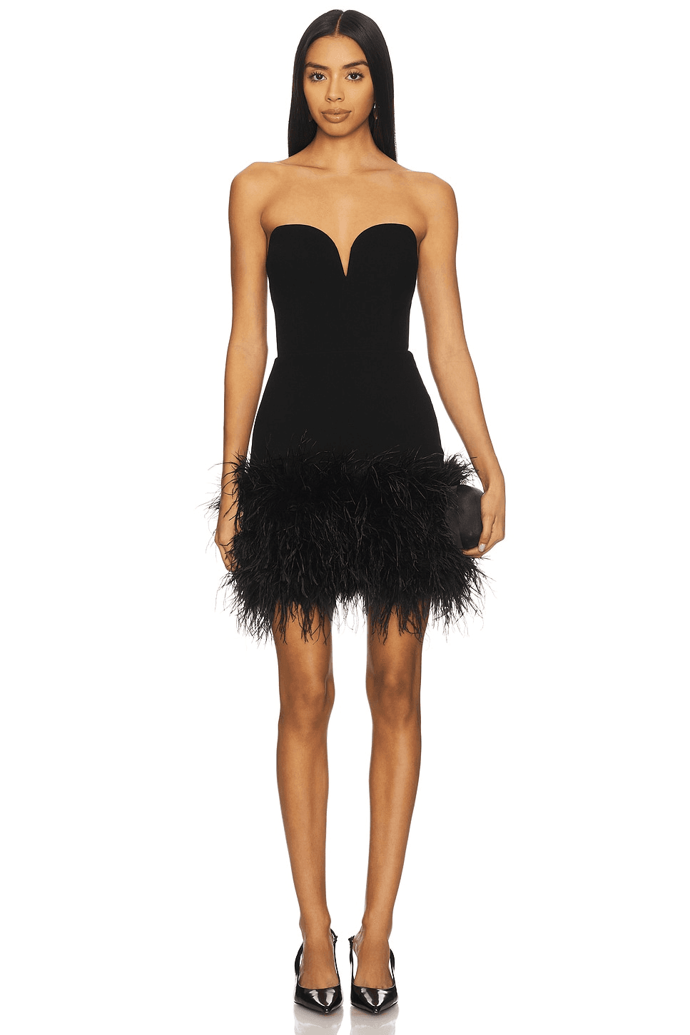 Posey Mini Feather Dress - Image 1