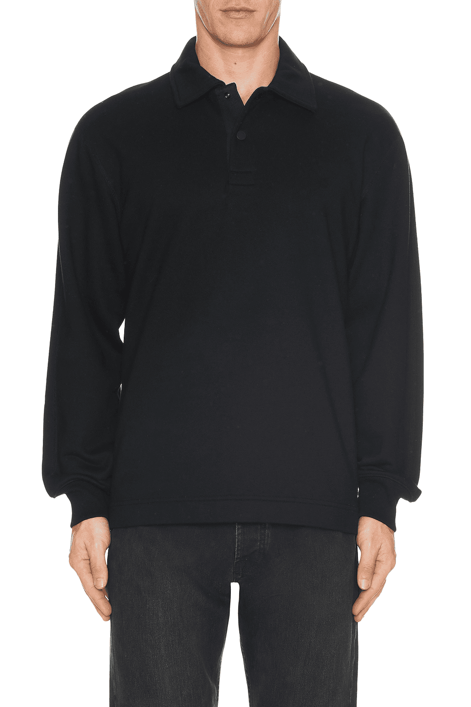 Midweight Terry Rugby Sweater - Image 1