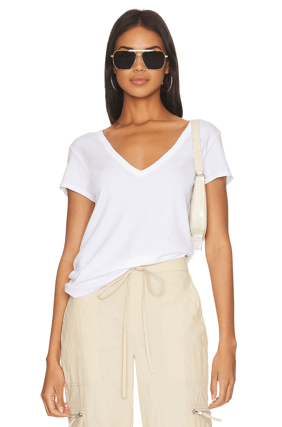Perfect V Neck Top - Image 1