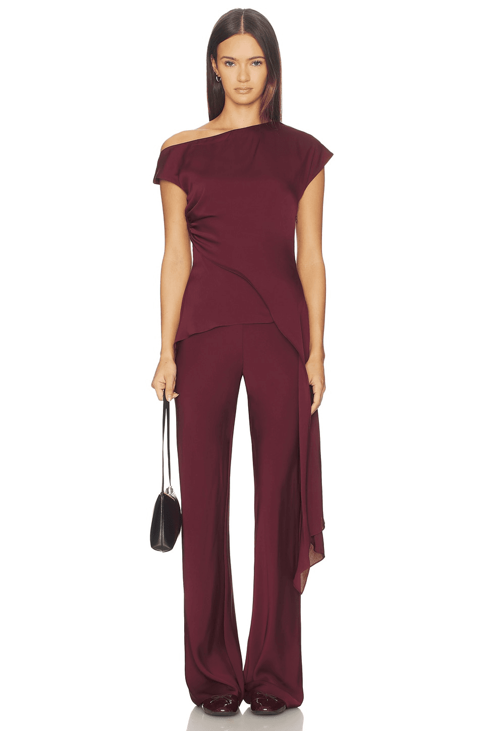 Selena Silk Top - Image 1