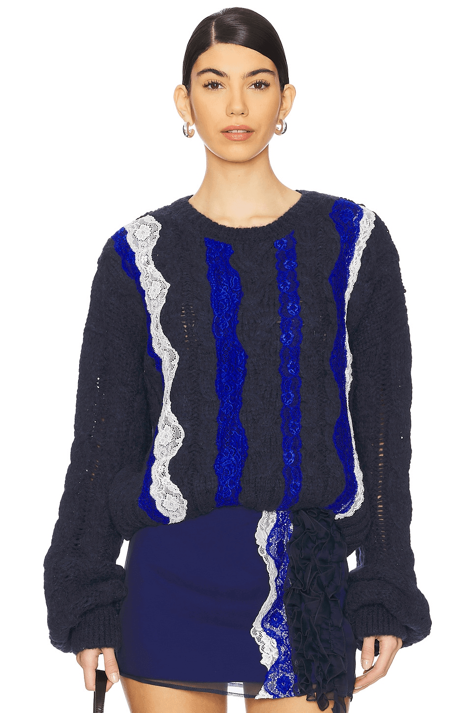 Cable Knit Sweater - Image 1