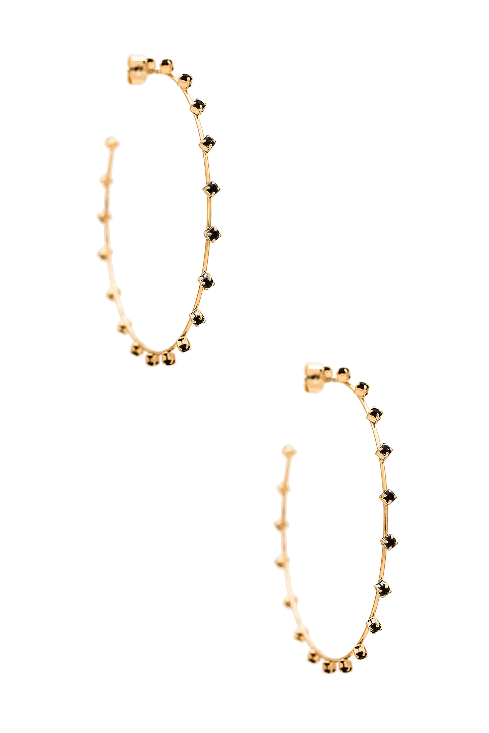 Studded Hoops - Image 1