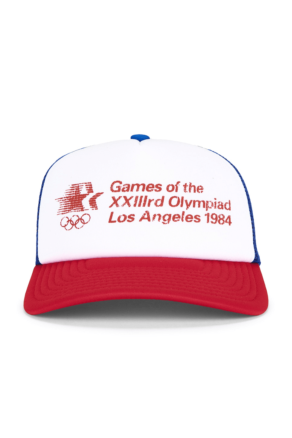 Los Angeles 84 Games Foam Trucker Hat - Image 1