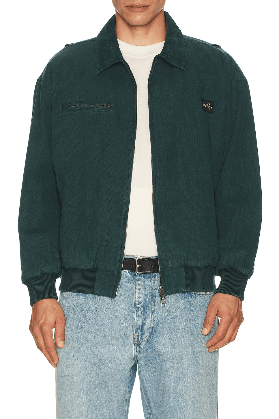 Roughneck Collared Bomber Jacket - Image 1