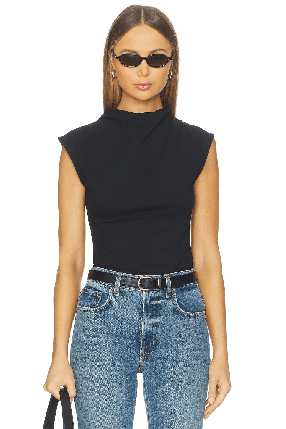 Lulu Mock Neck Top - Image 1