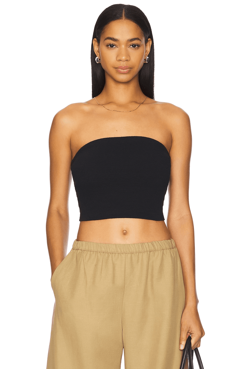 Jacquard Bandeau Top - Image 1