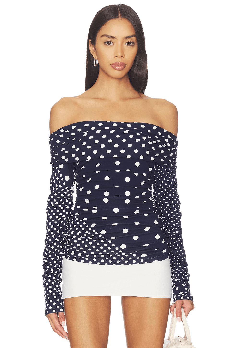 Off Shoulder Wrap Top - Image 1