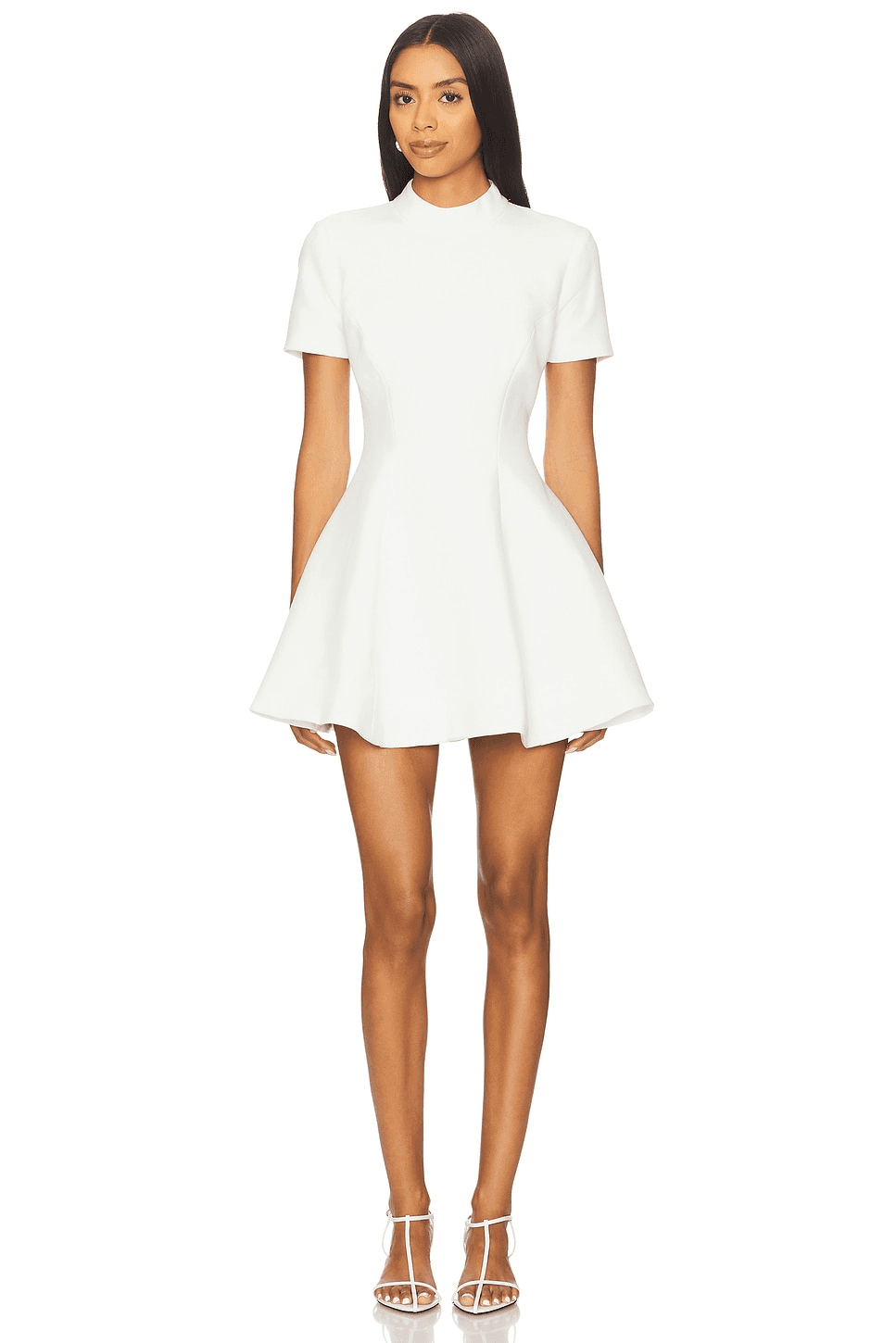 Zephyra Collar Mini Dress - Image 1