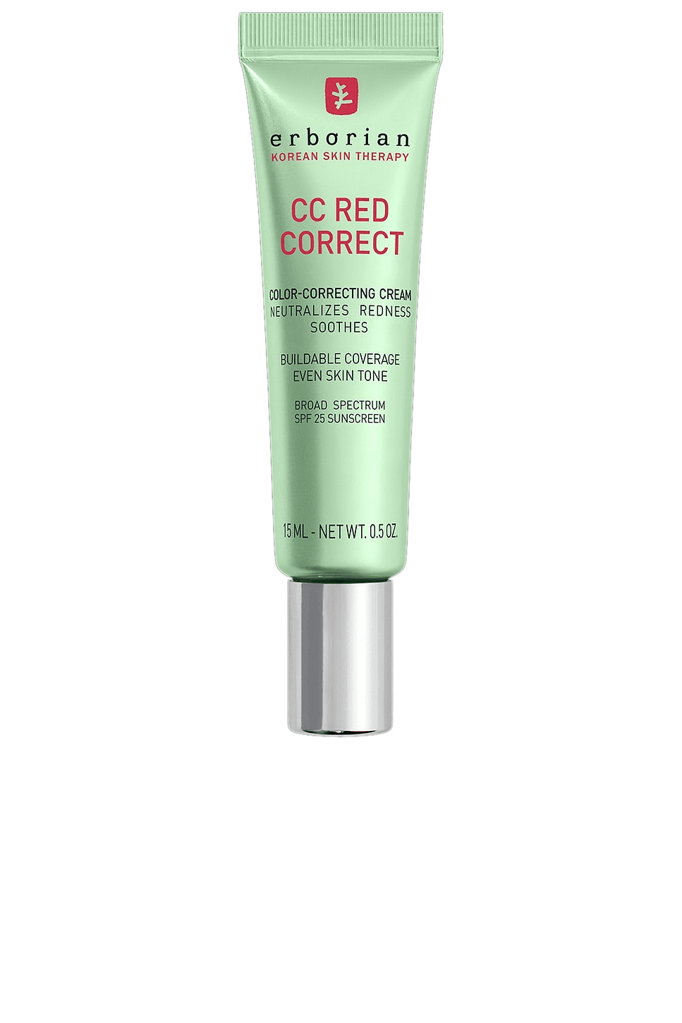 Travel CC Red Correct Green Color Corrector SPF 25 - Image 1