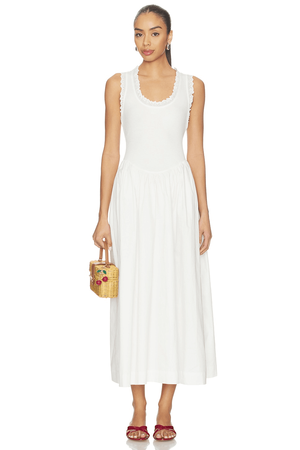 Lucy Rib Maxi Dress - Image 1