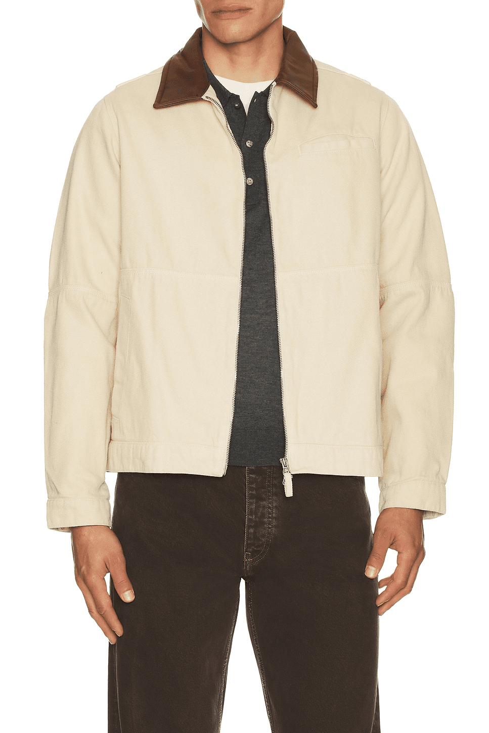 Preface Contrast Collar Jacket - Image 1