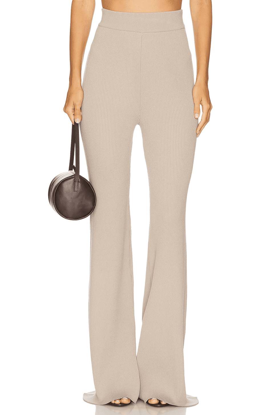 Rib Knit Pants - Image 1