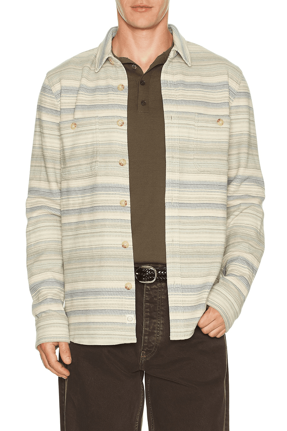 Pacifica Stretch Twill Overshirt - Image 1