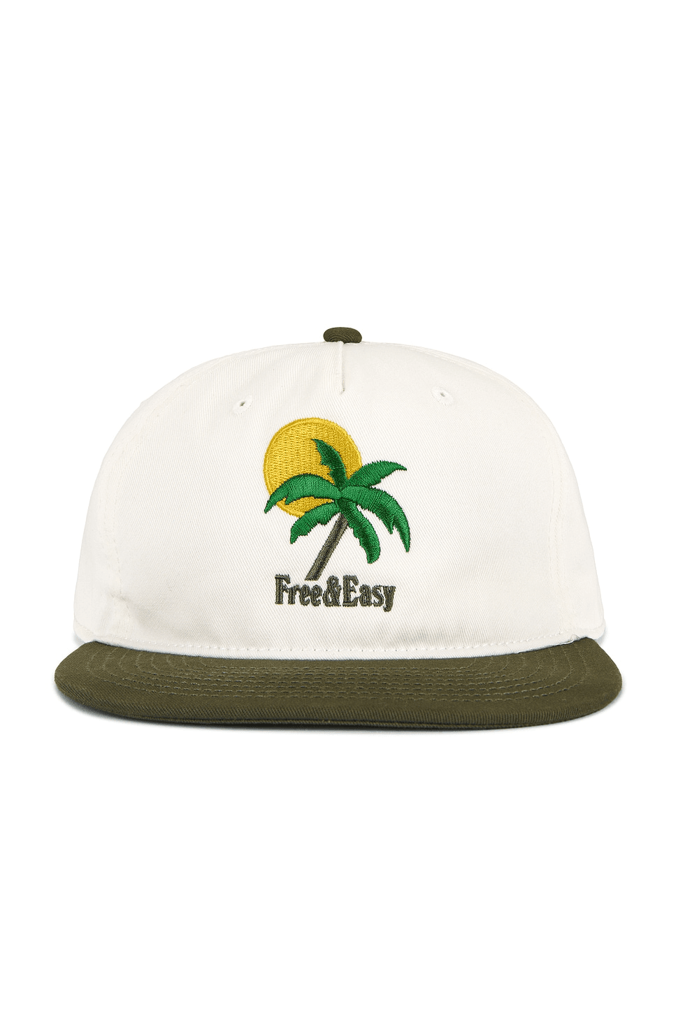 Costa Sol Two Tone 5 Panel Snapback Hat - Image 1