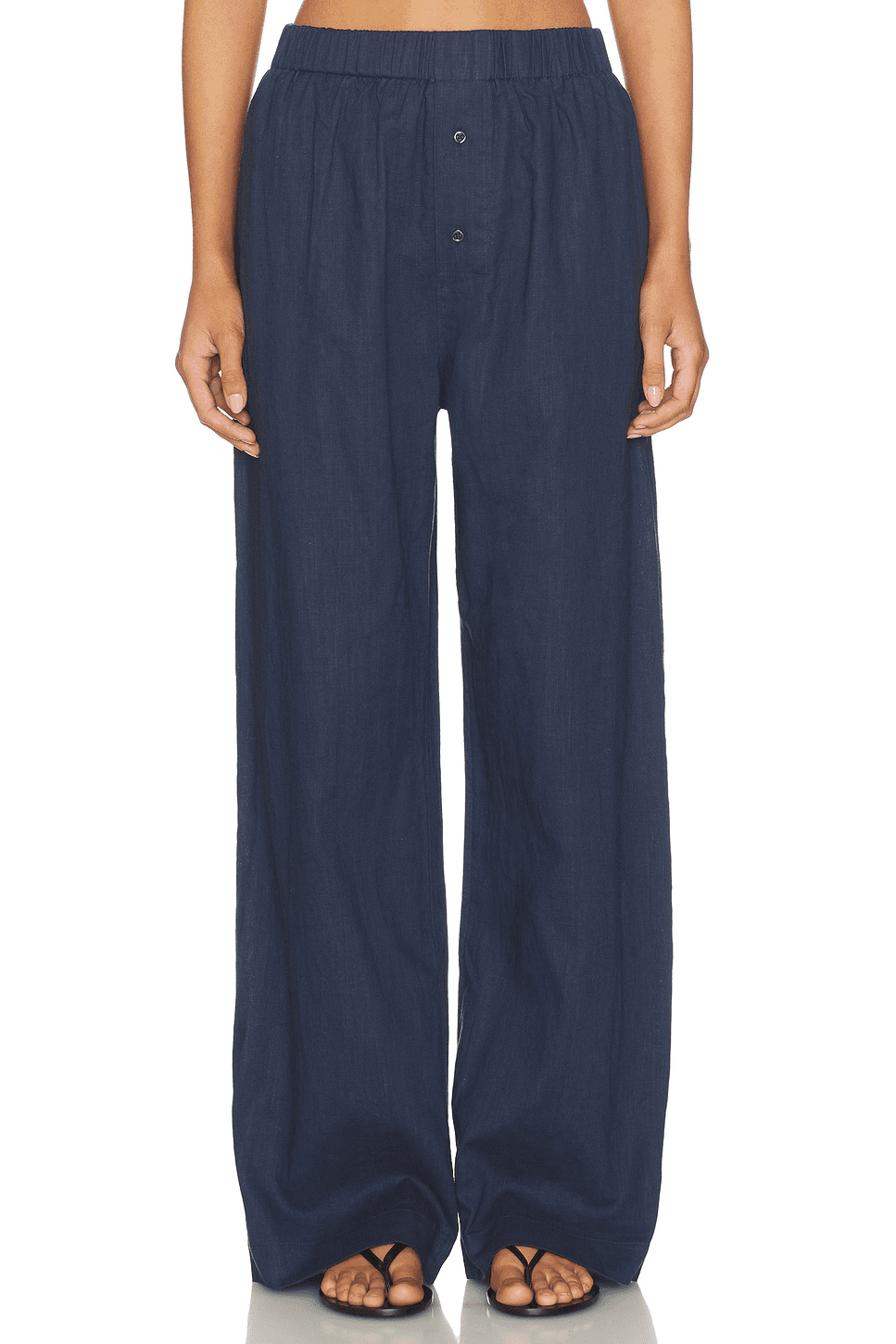 Linen Relaxed Pants - Image 1