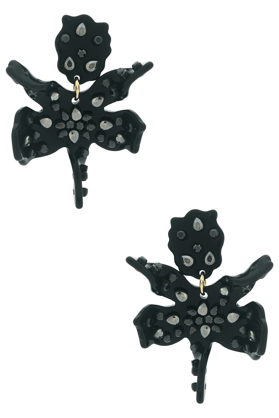 Small Paper Lily Earrings - Image 1