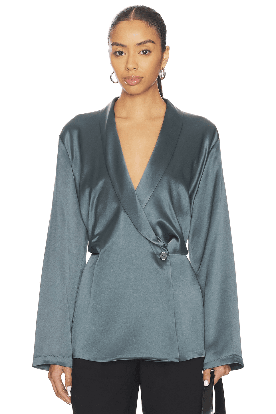 Sigrun Slouch Waist Robe Top - Image 1