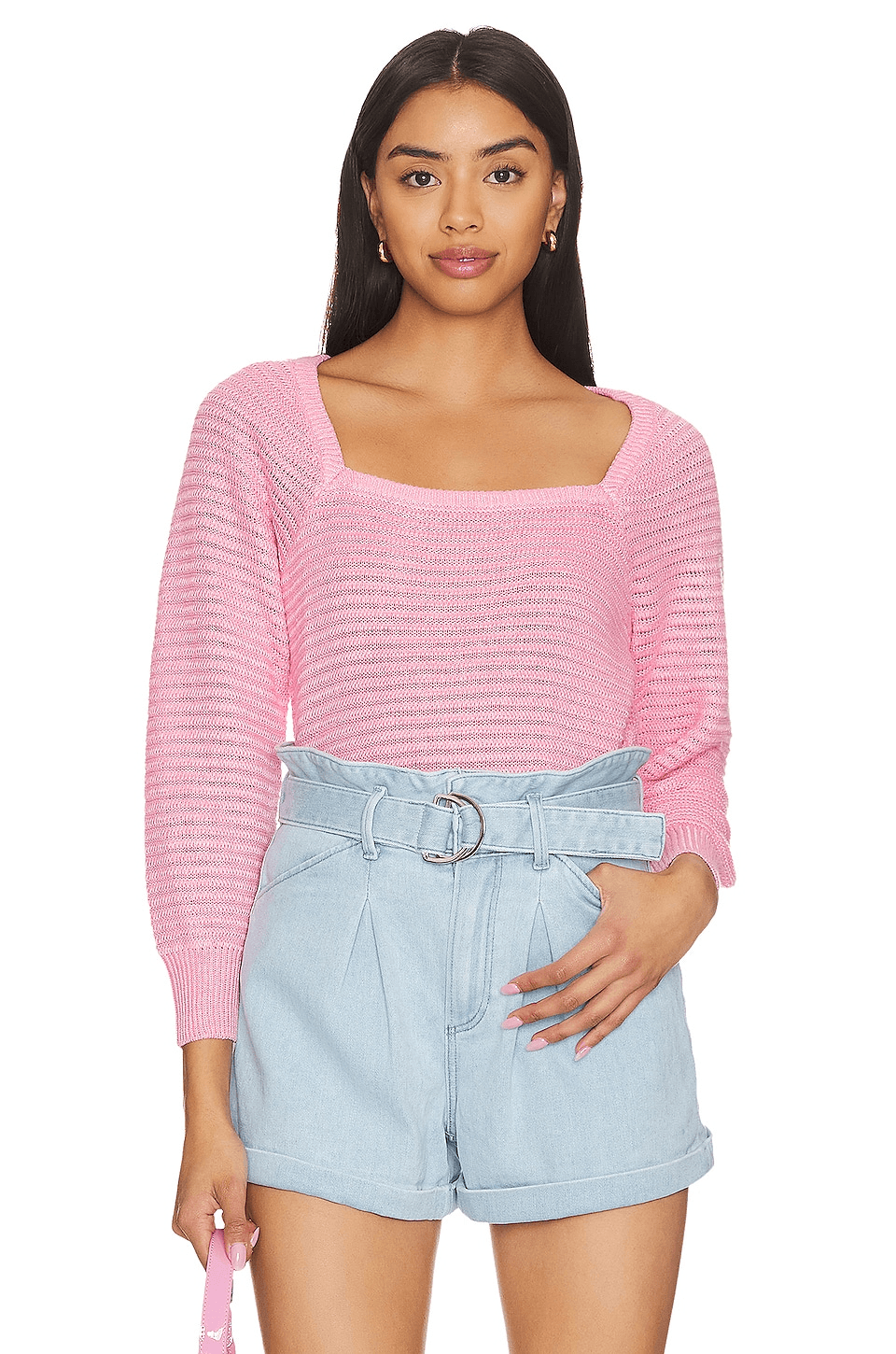 Classic Square Neck Top - Image 1