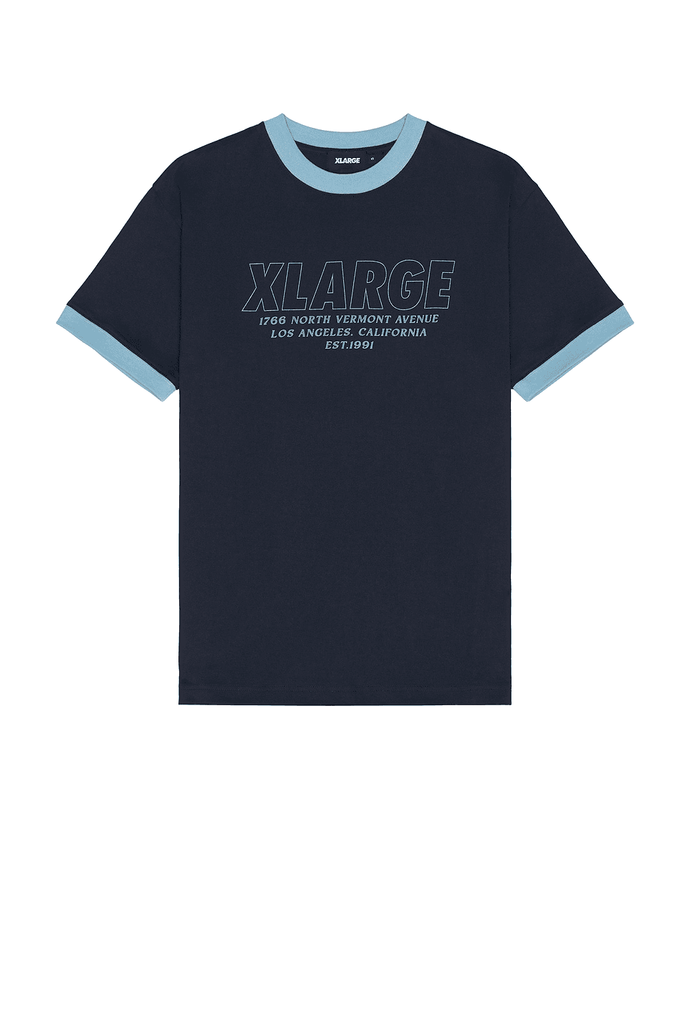 Store Address Ringer Tee - Image 1